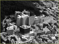 UCSF, aerial view, 1975